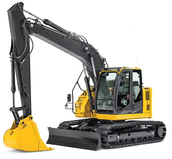 Danco Excavation excavator at work in Lane County, Oregon